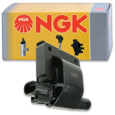 1 pc NGK Ignition Coil for 1990-1994 Nissan D21 2.4L L4 3.0L V6 - Spark Plug cb - Image 1 of 4