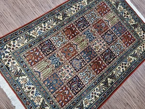 2210129-Wunderschöner Original Persischer Moud,142x97 cm²,Tappeto,Carpet - Bild 1 von 12