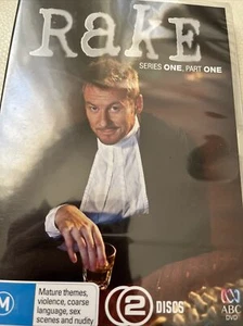 Rake Series 1 : Part 1 (DVD, 2010, 2-Disc Set) Region 4 Brand NEW Free Postage! - Picture 1 of 2
