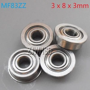 4pcs MF83zz Sealed Flange Bearing 3 x 8 x 3 mm for TAMIYA TRAXXAS RC Hobby DIY - Picture 1 of 1