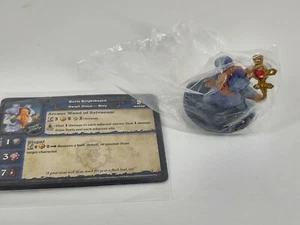 World of Warcraft Miniaturen Boris Hellbart mit Karten NEU WOW Kernset Zwerg - Bild 1 von 5
