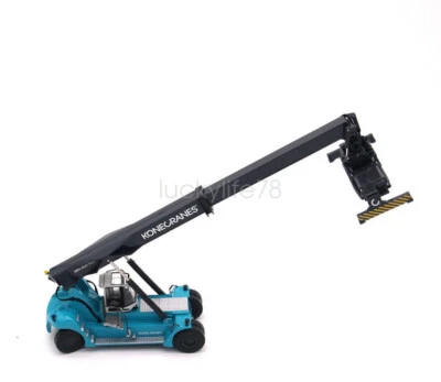 Grúa frontal contenedor escala 1/50 Konecranes maquinaria de ingeniería modelo fundido a presión Foto 1 de 4