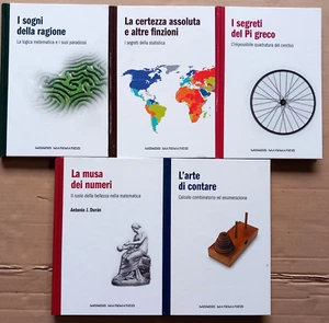 LOTTO 5 LIBRI MONDO MATEMATICO RBA Q1 - Foto 1 di 2