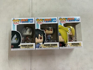Funko Pop Naruto Shippuden Deidara Sasuke Uchiha Orochimaru Akatsuki 1434-1436 - Picture 1 of 5