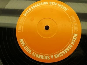 Disco Assassins: Step Inside / Buzz Saw (M- 2003 Super Charged 12") Ereaks - Picture 1 of 3