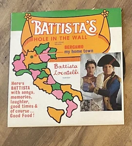 Battista's Hole in The Wall BATTISTA LOCATELLI VINYL LP BATTISTA RECORDS- Shrink - Picture 1 of 2