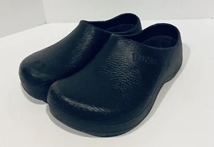 Birkenstock Birks Women Clogs Mule Mary Jane shoes sz 9 Black Made in Germany - Picture 1 of 10