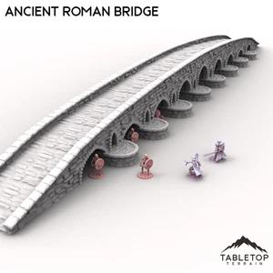 Ancient Roman Bridge - Fantasy DND Dungeons and Dragons - Picture 1 of 7