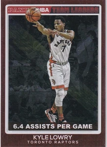 2016-17 NBA Panini Basketball No. 22 Kyle Lowry Team Leaders - Bild 1 von 2