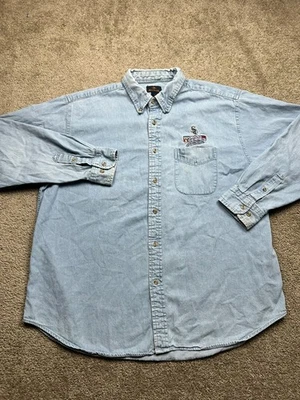 Camisa DE COLECCIÓN Chicago White Sox Para Hombres XL Azul Abotonada 2005 Serie Mundial Campeones Foto 1 de 4