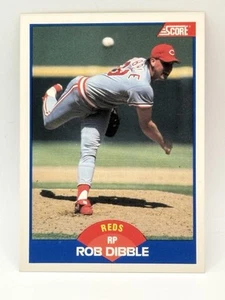 1989 Score - Rob Dibble #618 - Picture 1 of 2