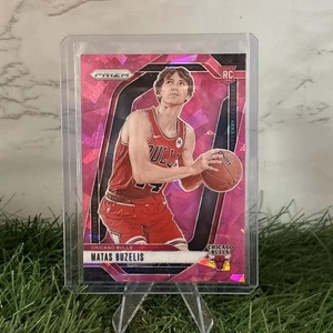 2024-25 Panini Prizm - Matas Buzelis #252 Pink Ice Prizm (RC) - Picture 1 of 4