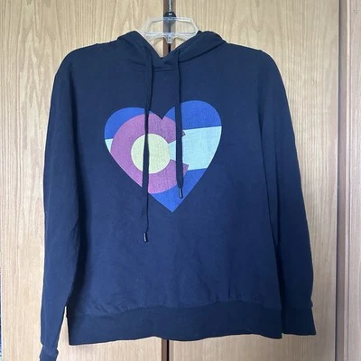 Sudadera con capucha para mujer Colorado Heart talla L ajuste ceñido Foto 1 de 3