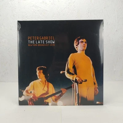 Peter Gabriel the late show new york 1978 double vinyl record - Image 1 of 2