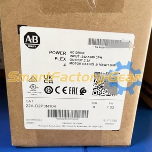 1PCS New Brand 22A-D2P3N104 AC drive#1pcs In Box 22AD2P3N104 - Picture 1 of 5