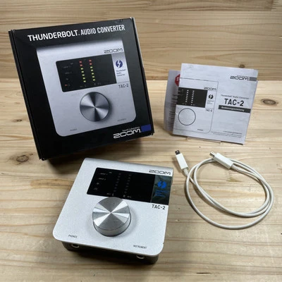 Thunderbolt Audio Converter ZOOM TAC-2 Interface TAC2 Aufnahme PA Equipment - Bild 1 von 4