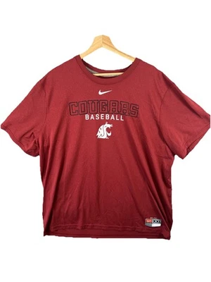 Camisa de rendimiento emitida por el equipo de béisbol Washington State Cougars para hombre 2XL Foto 1 de 4