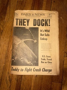 New York Daily News July 22, 1969 Apollo mission To Moon - Picture 1 of 2