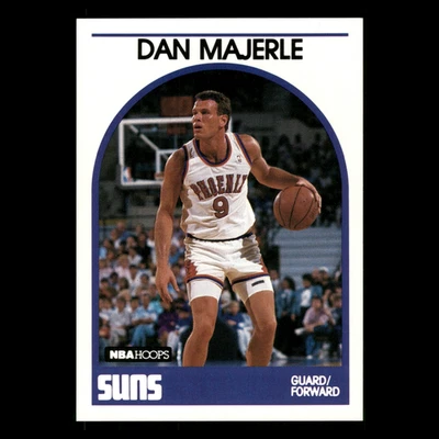 Tarjeta de baloncesto NBA Dan Majerle Rookie #183 1989-90 Hoops Phoenix Suns Foto 1 de 3