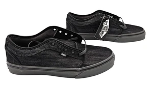 Vans Schuhe Herren Gr. 8,5 Chukka Low Pro Denim Skate Off The Wall Schwarz Zinn Neu - Bild 1 von 10
