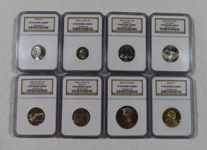 2006-S Clad 8-Coin Set graded PF69 Ultra Cameo by NGC, Nice Lot!! - Picture 1 of 18