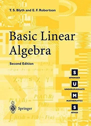 Basic Linear Algebra: 2nd Edition (Springer Undergraduate... - Blyth, T.S. - Image 1 of 1