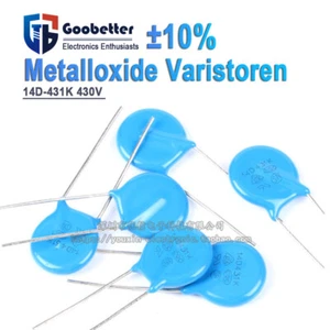 20 Stück Metalloxide Varistoren Werte 14D-431K 430V Varistor ROHS ± 10% - Picture 1 of 6
