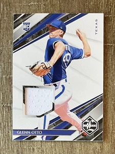 Glenn Otto Rookie Swatch 2022 Limited Jersey Patch RC Mem Texas Rangers - Picture 1 of 2