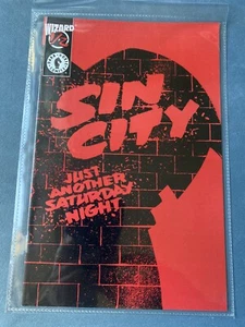 Dark Horse Comics SIN CITY Just Another SAT Night #1/2 w/ Wizard Cert NEW UNREAD - Picture 1 of 19
