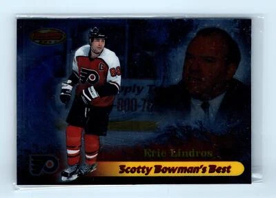 1998-99 Bowman's Best #SB5 Eric Lindros Scotty Bowman's Best FOIL - Image 1 of 2