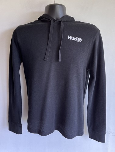 VETEMENTS Felpa con cappuccio pullover leggera Hurley da uomo media nera con grafica