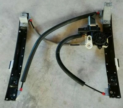 Jaguar XJ XJL 2011-2019 pasajero puerta trasera derecha ventana regulador montaje OEM Foto 1 de 2