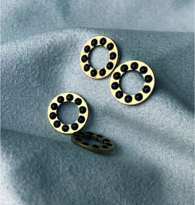 Rodamiento de herramientas de tolerancia cero 2 piezas Φ 9,7 mm / φ 5,3 mm / bola de cerámica 1,588 mm Foto 1 de 4