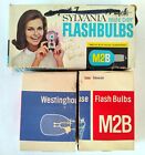 Vintage Sylvania & Westinghouse Photo Camera Flashbulbs 34-36