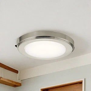Kichler 44244NILED40 - Zeo 1 Light Brushed Nickel LED 7" Flush Mount Light - Picture 1 of 4