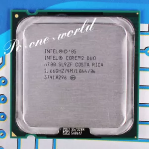 CPU de escritorio Intel Core 2 Duo E6700 E6750 E6850 E7200 E7400 E7500 E7600 LGA775 - Imagen 1 de 9