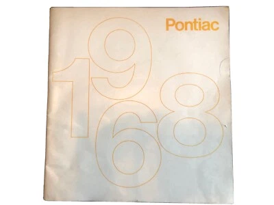 Pontiac 1968 folleto de ventas de concesionarios línea completa grande GTO Tempest LeMans Grand Prix Foto 1 de 4