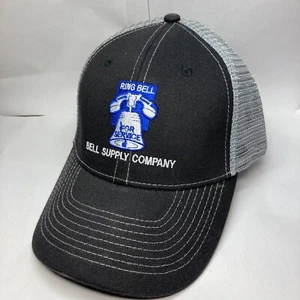 Ring Bell For Service, Bell Supply Adjustable Strap Back Hat Ball Cap Mesh - Picture 1 of 9