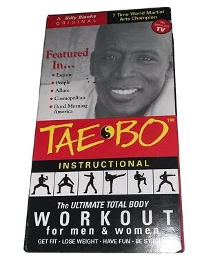 Billy Blanks Tae Bo Instructional VHS-The Ultimate Total Body Workout - Image 1 of 3