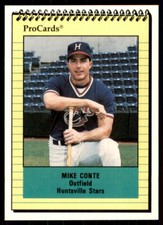 1991 ProCards Mike Conte Huntsville Stars #1808