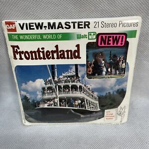 View Master H22, Walt Disney World, Frontierland, Lake Buena Vista FL 3 NEW 5S4