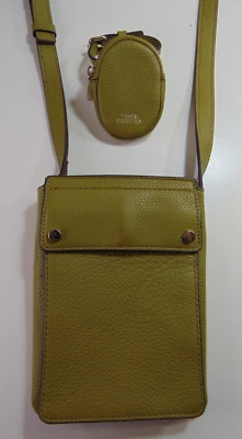 Сумка через плечо Vince Camuto Coen зеленая кожа сумка для телефона со съемным чехлом на молнии - Изображение 1 из 4