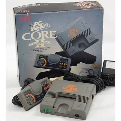 PC Engine CORE GRAFX II 2 Console System Boxed PI-TG7 Tested 2X036146A - Image 1 of 4