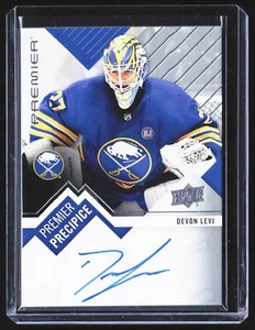 2023-24 Premier Devon Levi Precipice Auto #PPR-DL - Buffalo Sabres - Picture 1 of 3