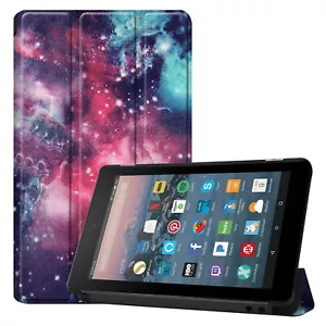 Case for Amazon Fire 7 2017/2019 Tablet Protective Case Flip Case Pouch - Picture 1 of 41