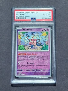 PSA 10 MR. MIME 122/165 - SCARLET & VIOLET 151 REVERSE HOLO ENGLISH - GEM MINT - Picture 1 of 2