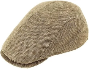 fiebig ® yute flatcap cap gorra gorro beige nueva tendencia - Imagen 1 de 1
