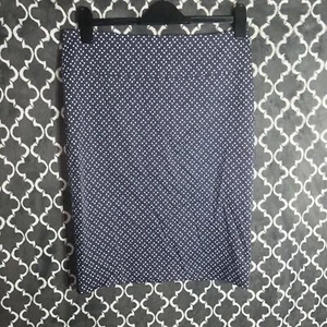 Peserico Sign knielanger Rock Damen Größe 44 US 8 blau Made in Italy - Bild 1 von 8