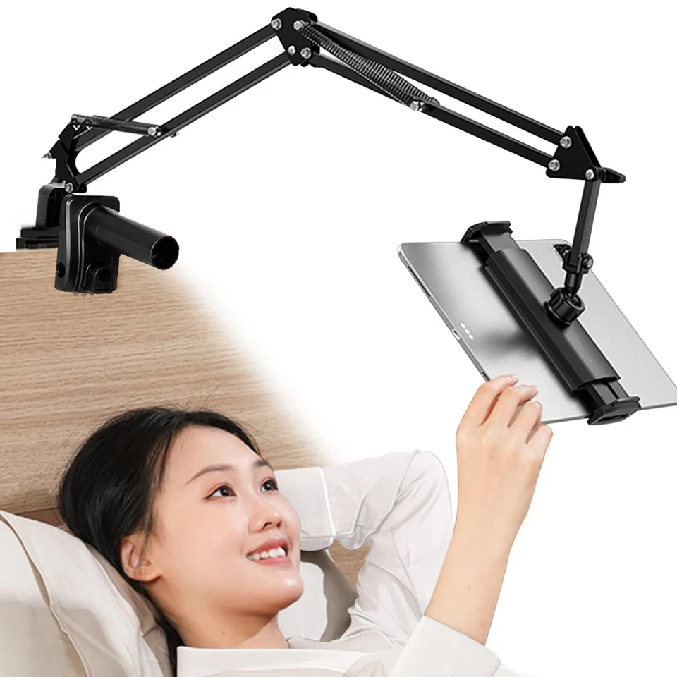 Tablet Halterung Bett 360° Drehbare Tablet Halter für iPad Handy Halterung - Bild 1 von 4