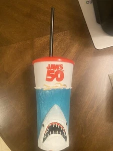 Jaws 50th Anniversary Sipper Cup AMC Theaters Exclusive BRAND NEW - Picture 1 of 3
